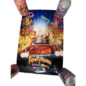 Flintstones Viva Rock Vegas Original Movie Poster 11.5x17in 2000 D/S Vintage